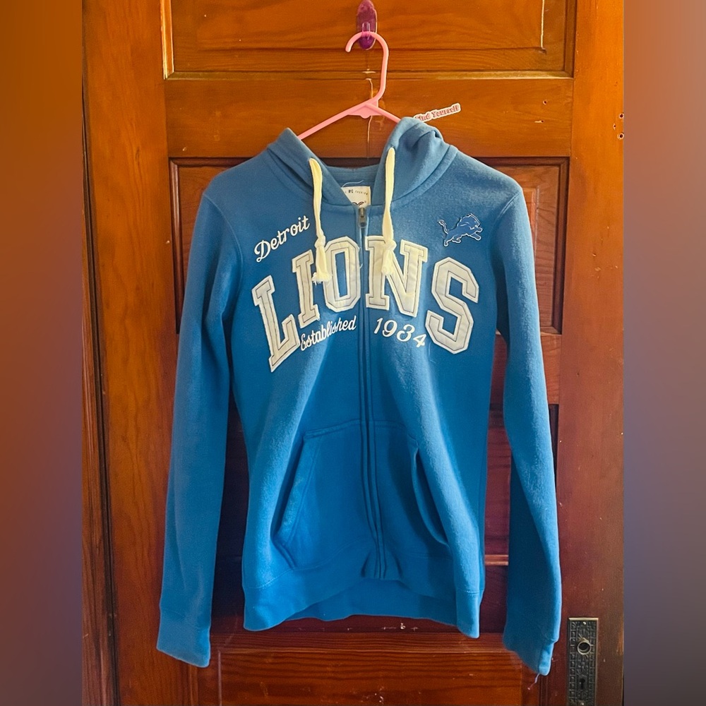 Girls Detroit Lions Hoodie 💙🤍💙🤍💙